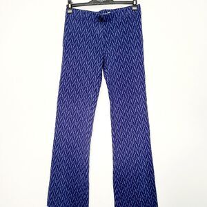 Betabrand Blue Chevron Pant‎